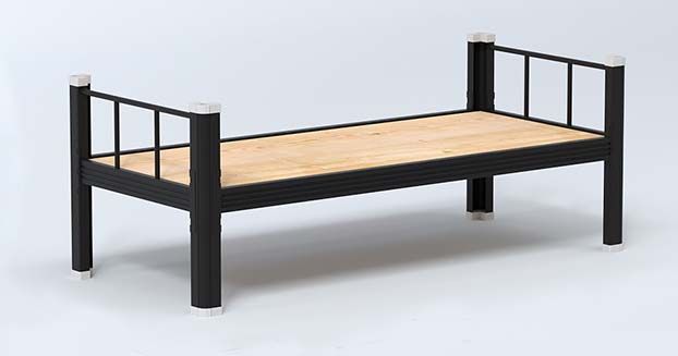 150 Black Single Bed