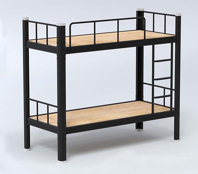 90 Black Double Bed